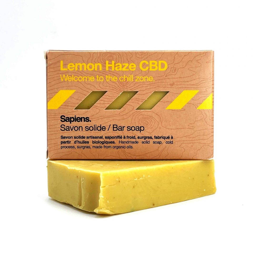 savon au CBD - Lemon Haze - Yamka.fr